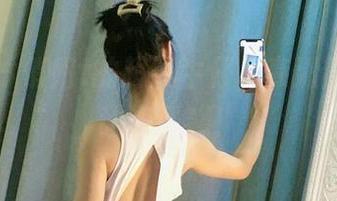 微密圈 – 俏妞t的超短牛仔，高清图库里的甜蜜诱惑！