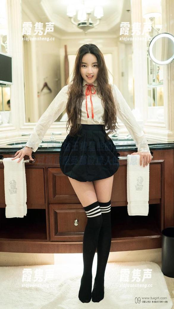 推女郎-王根星熙 推女郎 - 别低估王根星熙的蕾丝照片,透过画面感受那股撩人的气息